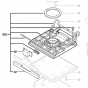 Bosch 2609100684 Socle de Ponceuse Vibrante GSS140A