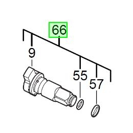 Milwaukee 4931416494 Rotor Enclume Clé à Choc HD18HIW, HD18HIWF