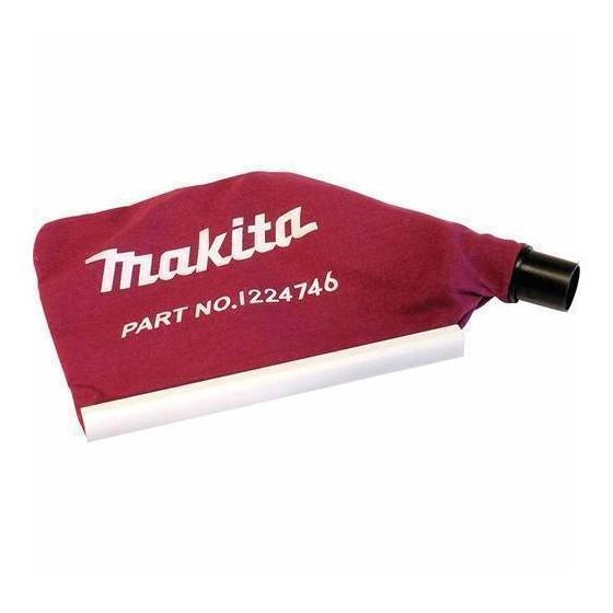 Makita 122474-6 Sac à Poussière pour Lamelleuse 3901