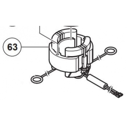 Hitachi 340608E Inducteur de Marteau Burineur H60MR