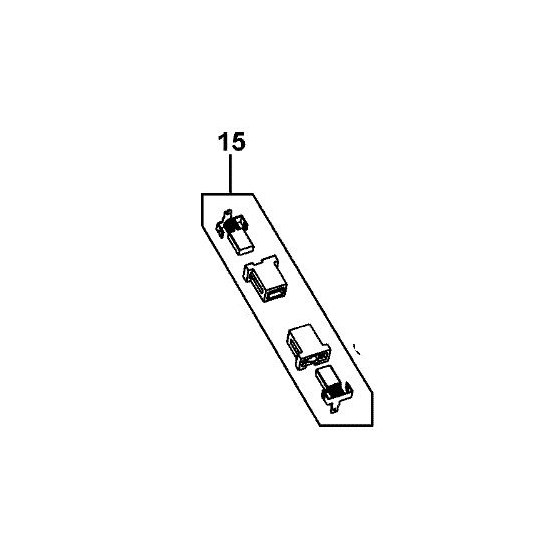 Black & Decker 1003616-00 Support & Paire de Balais KS1300