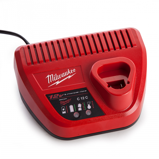 Milwaukee C12C Chargeur de Batterie 12V Li-ion (4932352000)