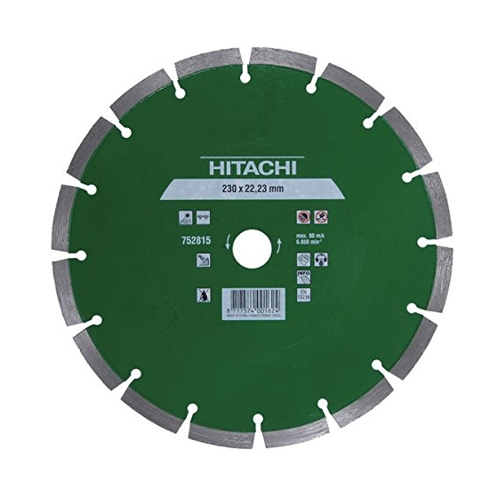 Hitachi Disque Diamant 230x22.2x10 Béton 752815