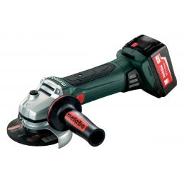 Metabo W 18 LTX 125 Quick Meuleuse Sans Fil 18V 2x4.0Ah (602174610)