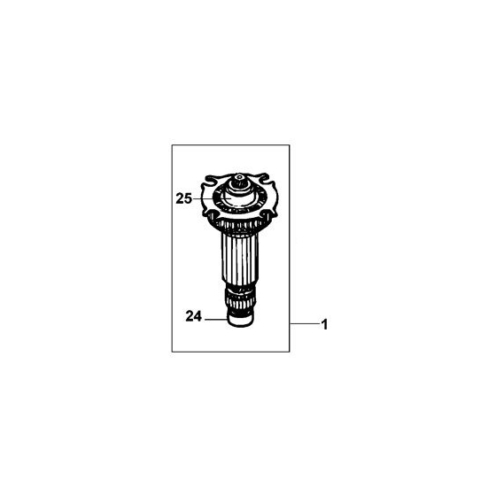 Dewalt 584430-00 Induit Perforateur D25303, D25304 Dewalt 584430-00 Induit Perforateur D25303, D25304