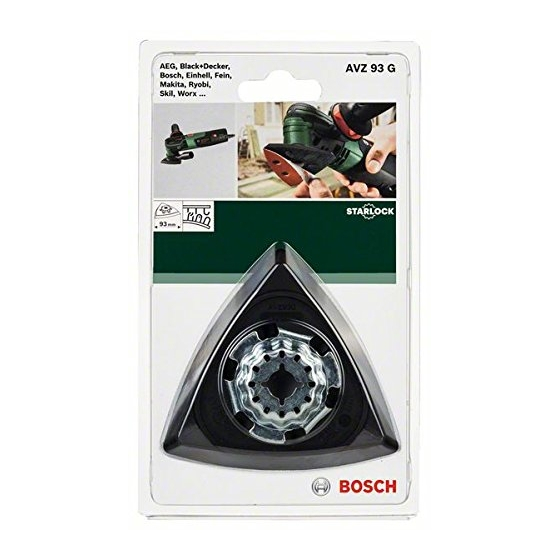 Bosch 2609256956 Plateau de ponçage Starlock AVZ 93 G Bosch 2609256956 Plateau de ponçage Starlock AVZ 93 G