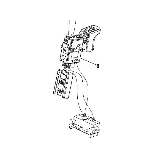 Black&Decker 90559661-03 Interrupteur Perceuse EPL148