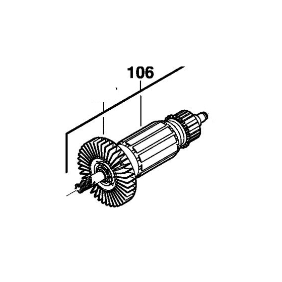 AEG 4931454427 Induit 230V KH28 Super XE