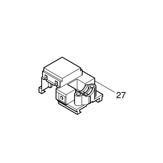 Makita 632945-0 Support d'Interrupteur Meuleuse 9564, 9565