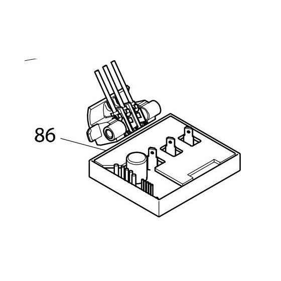 Makita Contrôleur pour perforateur BHR242, DHR242, BHR243, DHR243 (620241-8 - 620G68-8)