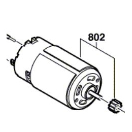 Bosch 2609004486 Moteur à Courant Continu 14.4V PSR14.4LI2