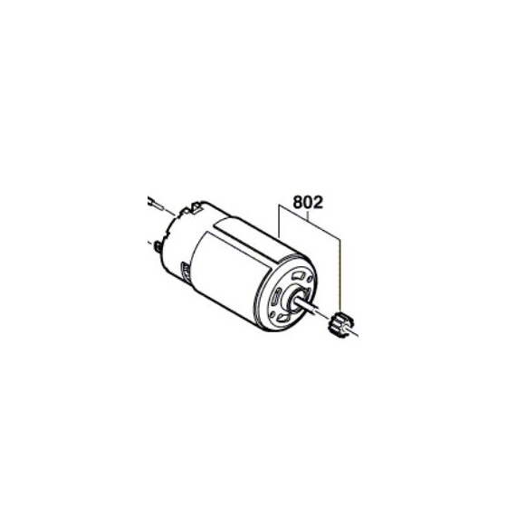 Bosch 2609001957 Moteur 14.4V à Courant Continu PSR14.4LI2