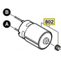 Bosch 2609199122 Moteur 18V à Courant Continu PSR18