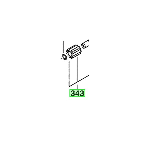 Milwaukee 4931375873 Roue dentée PH28X, PH28, PH30