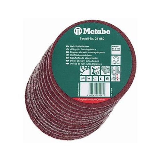 Metabo Disques Abrasifs ø80mm Auto-Agrippant (x25) Metabo Disques Abrasifs ø80mm Auto-Agrippant (x25)