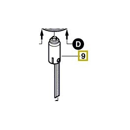 Bosch 2606625904 Galet & Poulie Ponceuse GBS75AE