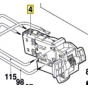 Bosch Interrupteur Scie Sauteuse ST90BE ,GST140BCE ,GST150BCE, GST160BCE (2607200669)
