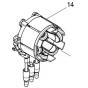 Makita 629228-7 Stator Pour Perceuse DHP483, XFD11ZB, XPH11ZB