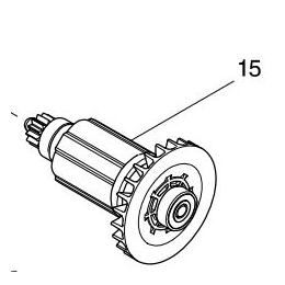 Makita 619410-6 Rotor Pour Perceuse DHP483, DDF483