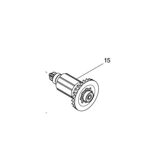 Makita 619410-6 Rotor Pour Perceuse DHP483, DDF483