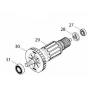 Makita 513838-9 Induit Scie Circulaire HS6101