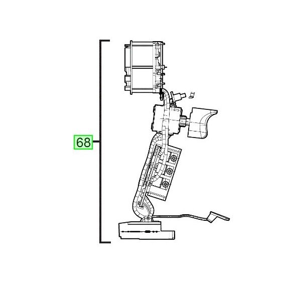 AEG 4931446104 Interrupteur de Perceuse, Visseuse BBS12C2 et BBS12C2LI