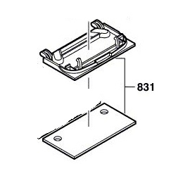 Bosch 2609001126 Plateau de Ponçage ponceuse vibrante 7370 et 7375