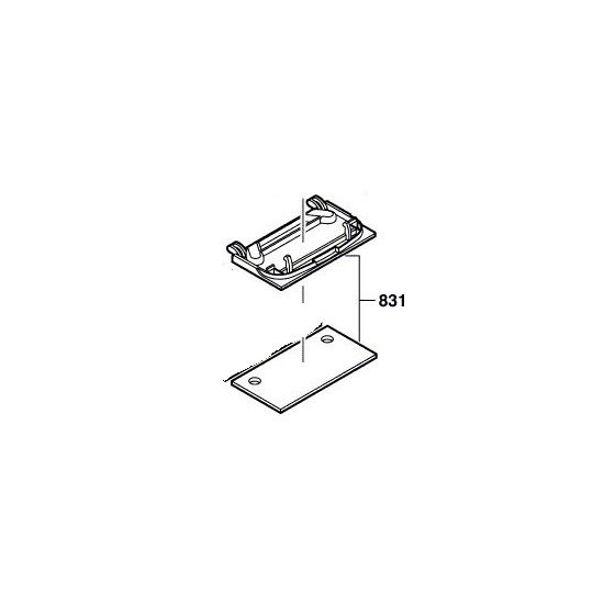 Bosch 2609001126 Plateau de Ponçage ponceuse vibrante 7370 et 7375