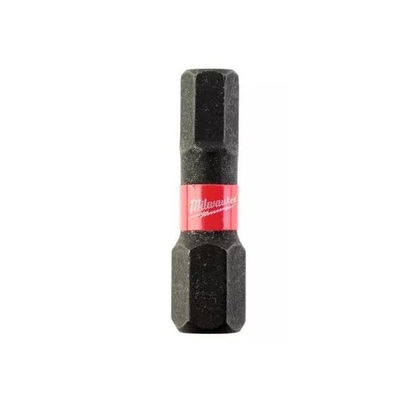 Milwaukee x2 Embouts 4mm x 25mm de Vissage Shockwave (4932430895)