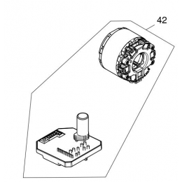 Makita 629170-2 Stator complet Boulonneuse DTW1001, DTW1002, DTW800