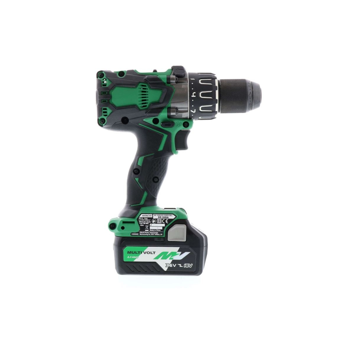 HIKOKI DS36DAX 18/36V Multi Volt Brushless Perceuse corps seulement HIKOKI DS36DAX 18/36V Multi Volt Brushless Perceuse corps seulement