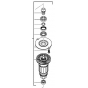 Milwaukee 4931446592 Induit Perforateur HD18HX