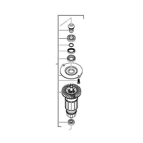 Milwaukee 4931446592 Induit Perforateur HD18HX