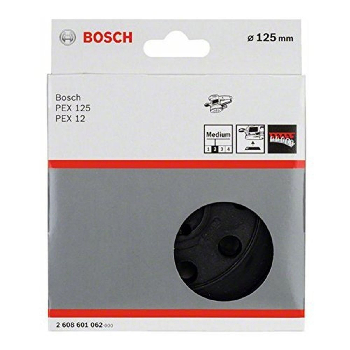 Plateau de Ponçage 125 mm, Plateau Ponceuse pour Bosch, Plateau Ponceuse  Compatible 125 mm pour Bosch PEX 300/400 AE Ponceuse Excentrique par Poweka  : : Bricolage