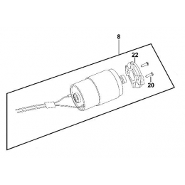 Dewalt N220295 Moteur Perceuse DC750