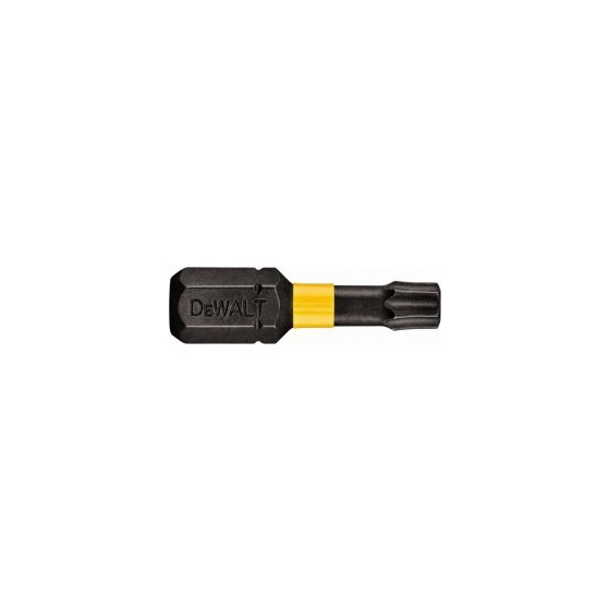 Dewalt x25 Embouts Torx 25 de Vissage Impact Torsion Extreme 25mm (DT70558T)