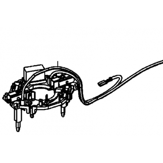 Metabo Module Porte-charbon Taille-Haies HS8745, HS8755, HS8765 (316043420)