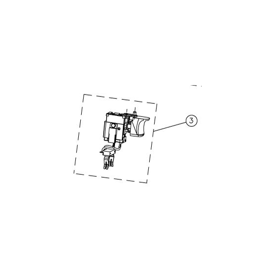 Ryobi 5131029439 Interrupteur Perceuse RCD1802, RCD1822, RCD18021 