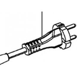 Metabo Câble d'alimentation CE Taille-Haies (344493080)