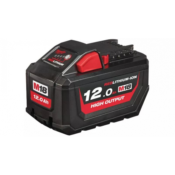 Milwaukee M18 HB12 Batterie 18V 12.0Ah Red Lithium-Ion High Output (4932464260)