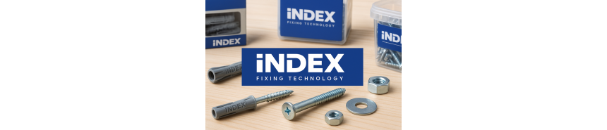 Fixations et visseries INDEX – Qualité professionnelle pour vos travaux de bricolage